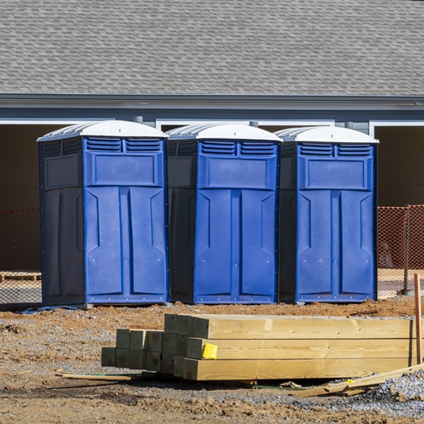 how do you dispose of waste after the porta potties have been emptied in Schnellville